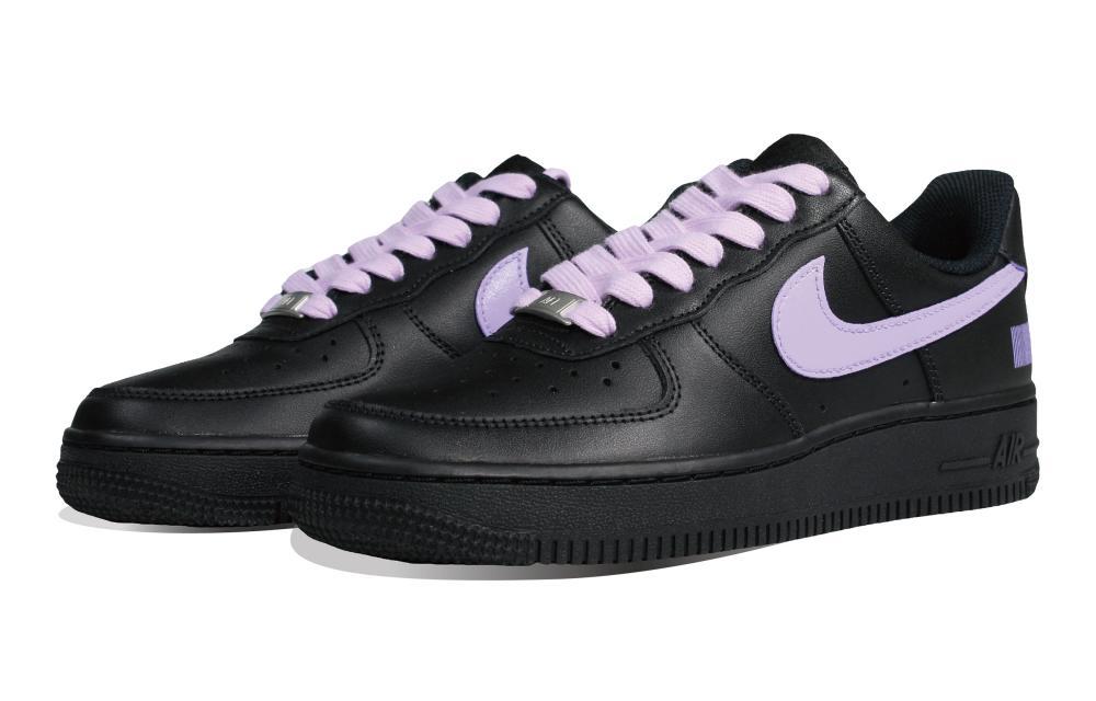 Nike Air Force 1 Skateboard Shoes Women's Low top Black/Purple купить в интернет-магазине Yoocart с быстрой доставкой по России.