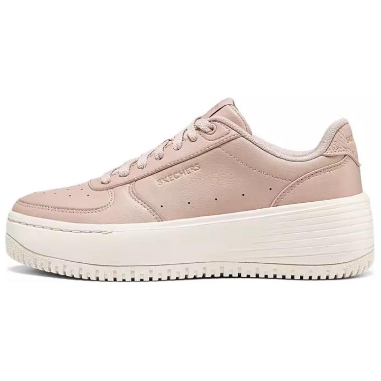 Skechers Court Classics Breathable Support Low-Top Skateboard Shoes Women's Umber