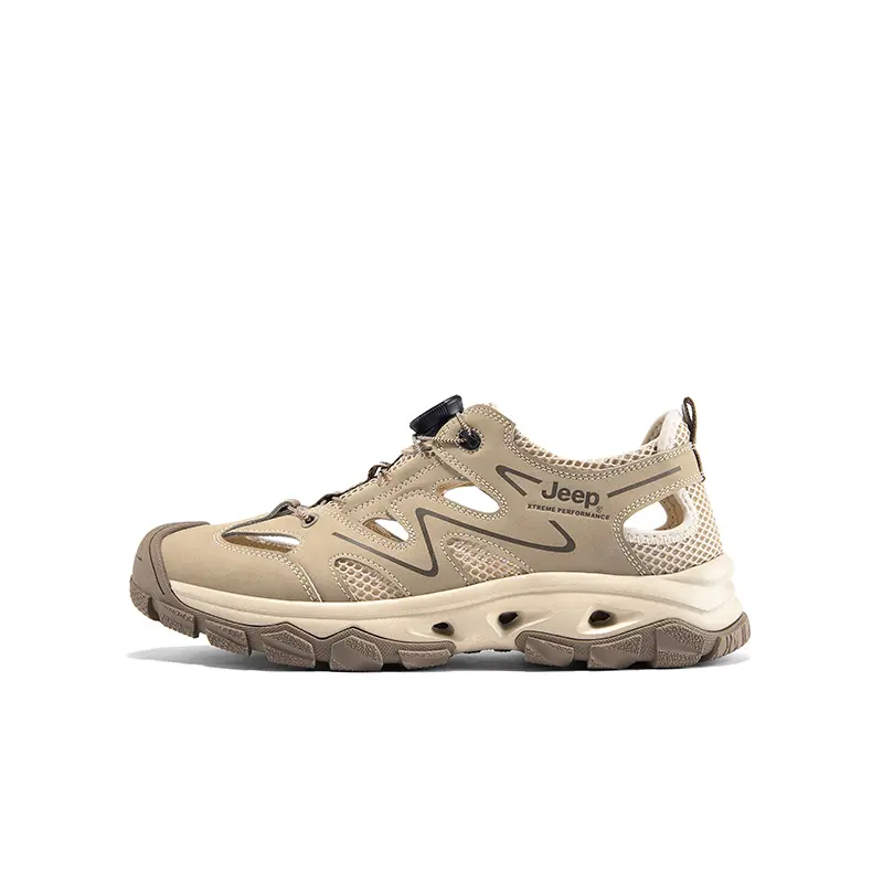 Jeep River Trekking Shoes Men's Sand