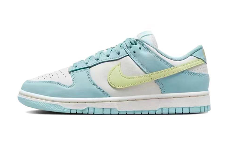 Nike Dunk Low 'OceanBliss' Low-Top Skateboard Shoes Women's White Blue