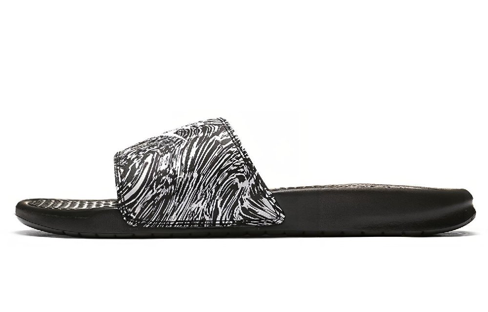 Nike Benassi Jdi Print 'Black Summit White'