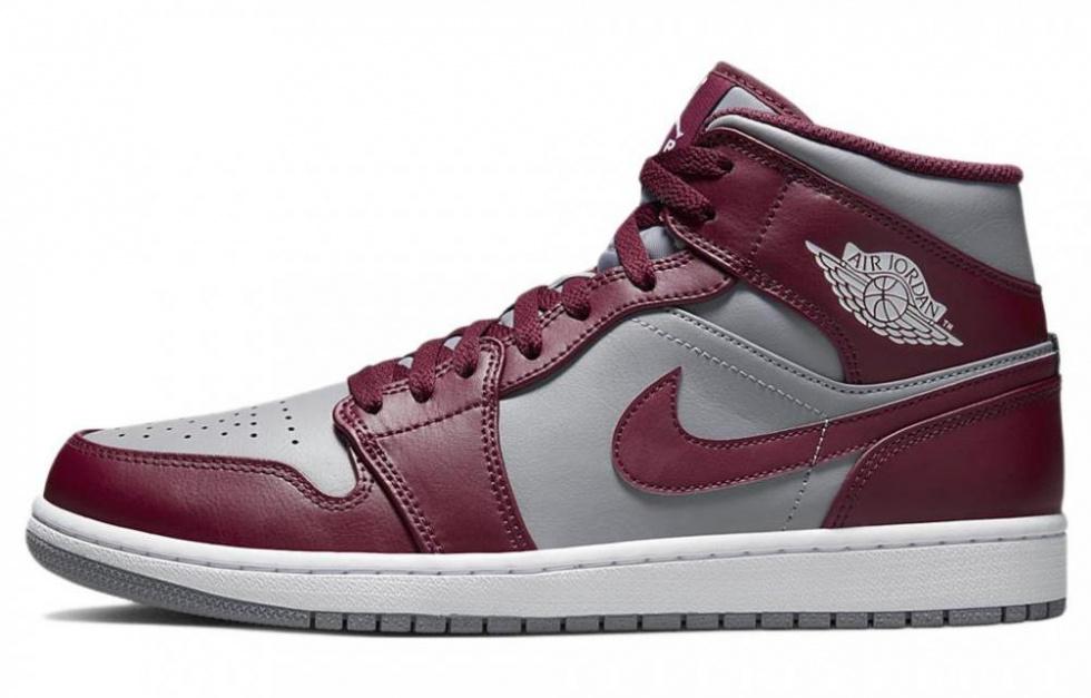 Jordan 1 Mid Cherrywood Red