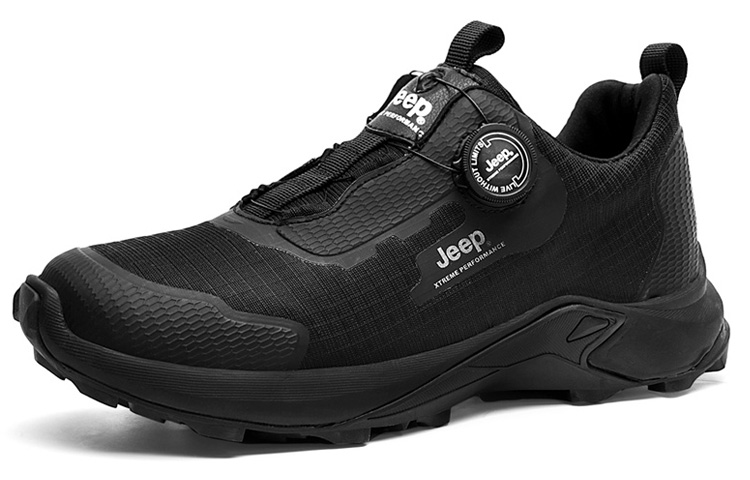 Jeep Breathable Wear-Resistant Slip-Resistant Low-Top Outdoor Shoes Men's Black купить в интернет-магазине Yoocart с быстрой доставкой по России.