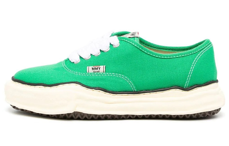 MIHARA YASUHIRO Baker OG Sole Low-Top Stylish Skateboarding Shoes Women's Green