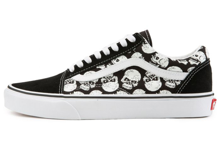 Old Skool Vans 'TM Glow Skull'