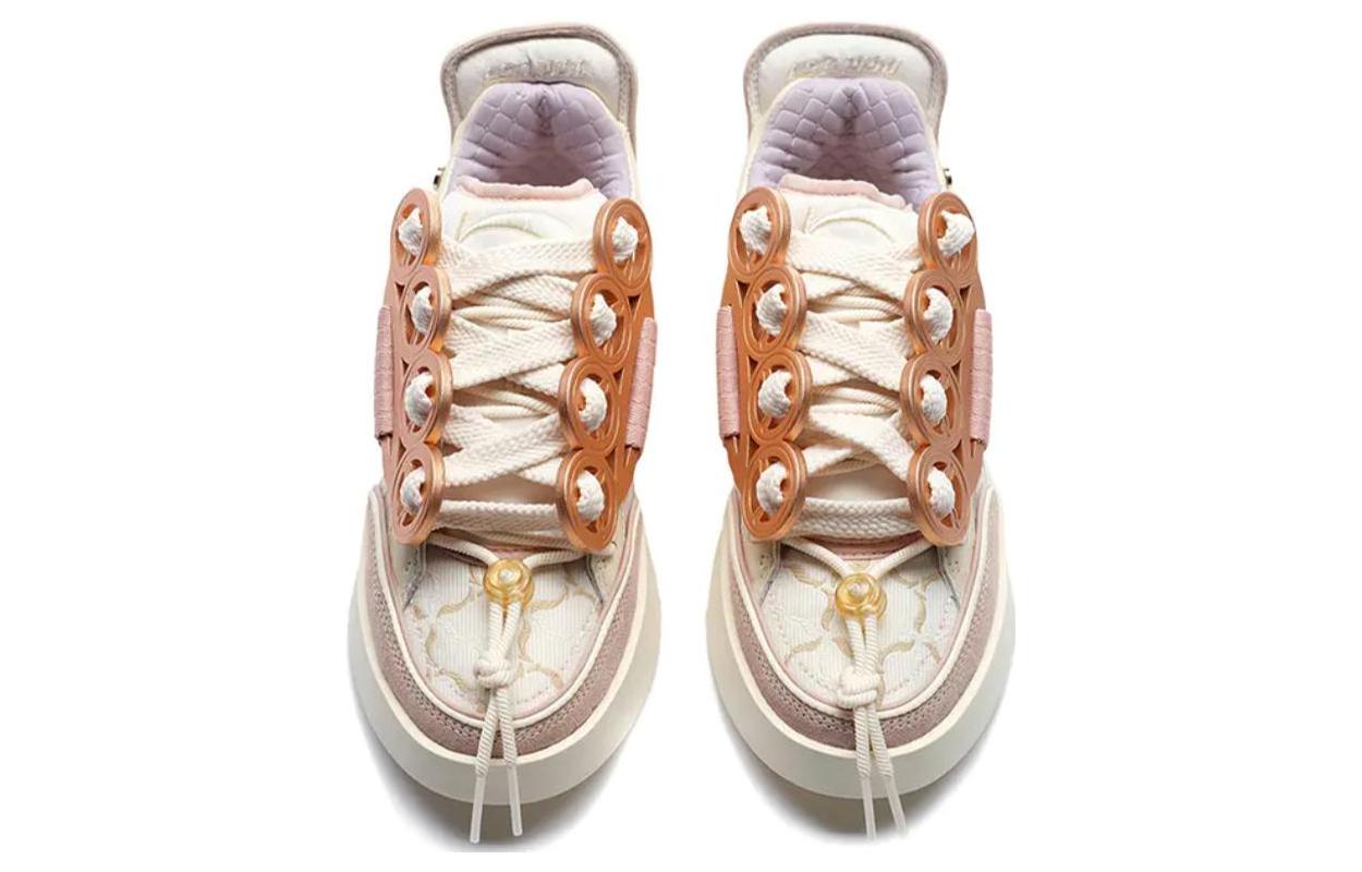 LI-NING 1990 Classic Collection Anti-Slip Wear-Resistant Low-Top Skateboard Shoes Women's