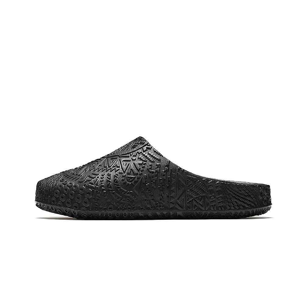 Anta Hela Odor Resistant, Abrasion Resistant Closed Toe Slippers Men's Black