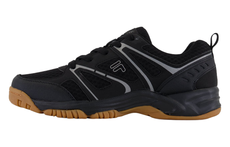 FILA Cushioning Abrasion Resistant Support Lightweight Rebound Mid top Running Shoes Men's Black