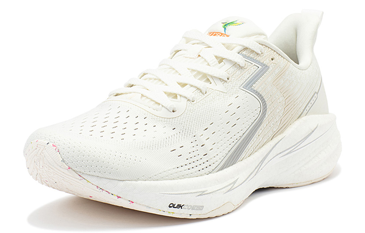 361° Carbon CQT Carbon Speed CQT MIRO Low-Top Running Shoes Men's Feather White