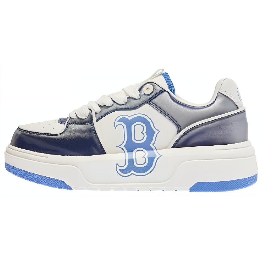 MLB Chunky Liner Slip Resistant Cushioning Low Top Skateboard Shoes Unisex Navy Blue