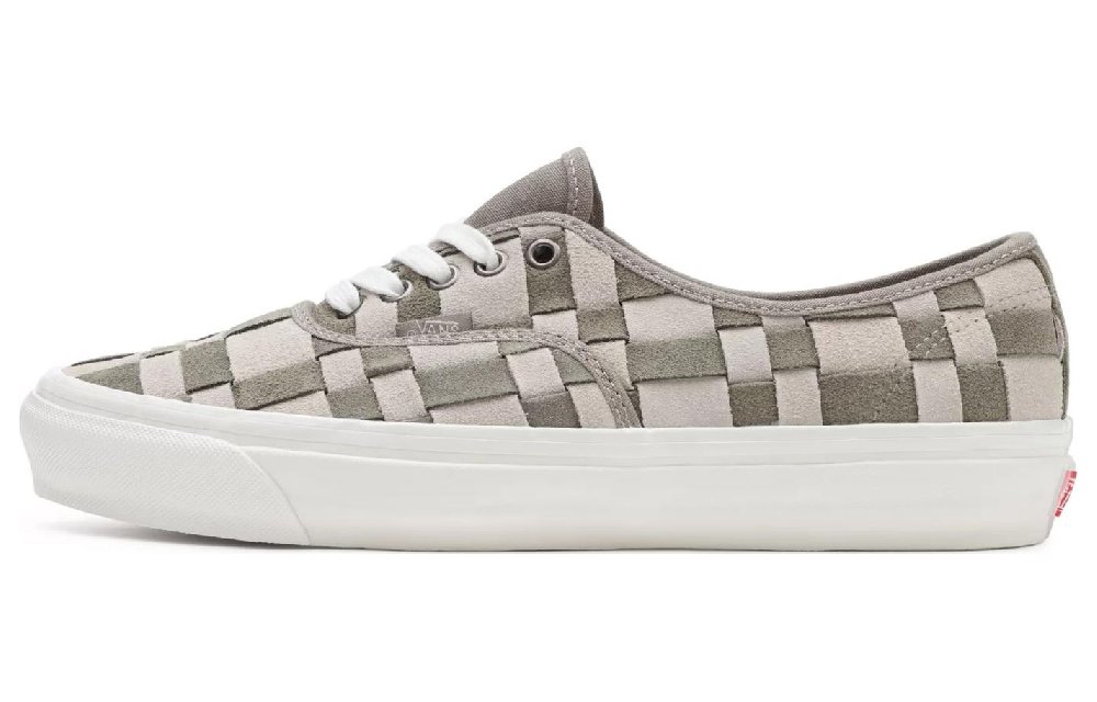 Vans Authentic 44 Dx 'Woven Check   Brown Khaki'