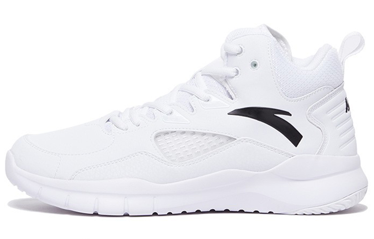 Anta Star Trail 4 KT Cushioning High-Top Basketball Shoes Men's Anta White