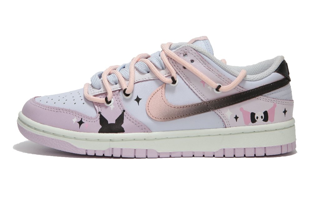 Nike Dunk Low 'Atmosphere Pink' Low Top Skateboard Shoes Women's Pink Purple