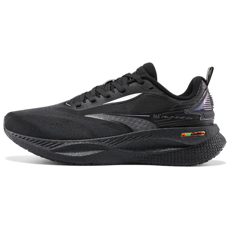 361° Speed Boost CQT Cushioning Wear-Resistant Low-Top Casual Running Shoes Men's Black