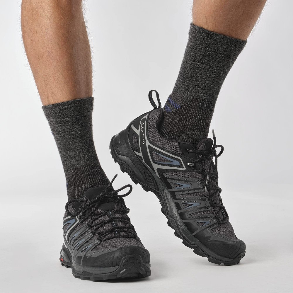 SALOMON X Ultra Pioneer 'Black Blue Ashes'
