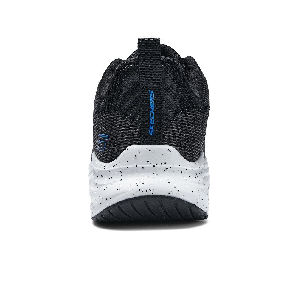 Skechers Vapor Foam Cushioning, Wear Resistant Low Top Running Shoes Men's Black Blue