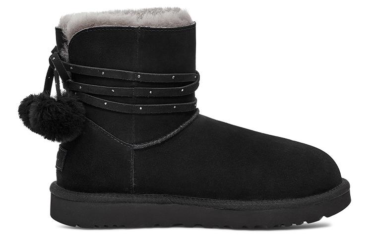 UGG Mini Bailey Bow Pom 'Black' Women's купить в интернет-магазине Yoocart с быстрой доставкой по России.