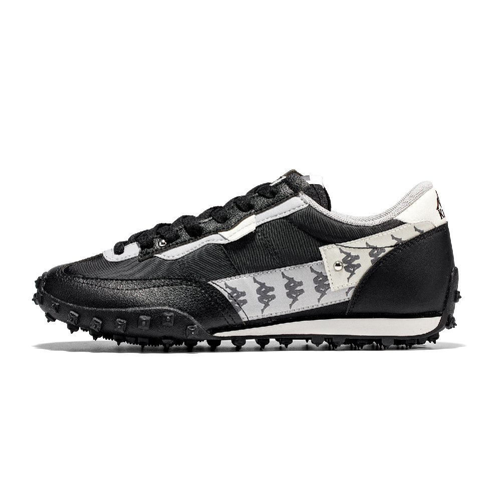 Kappa Lightweight And Breathable Running Shoes Unisex Black White