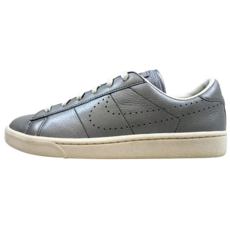 Nike Tennis Classic Anti Slip Wear Resistant Low Top Skateboard Shoes Men's Silver