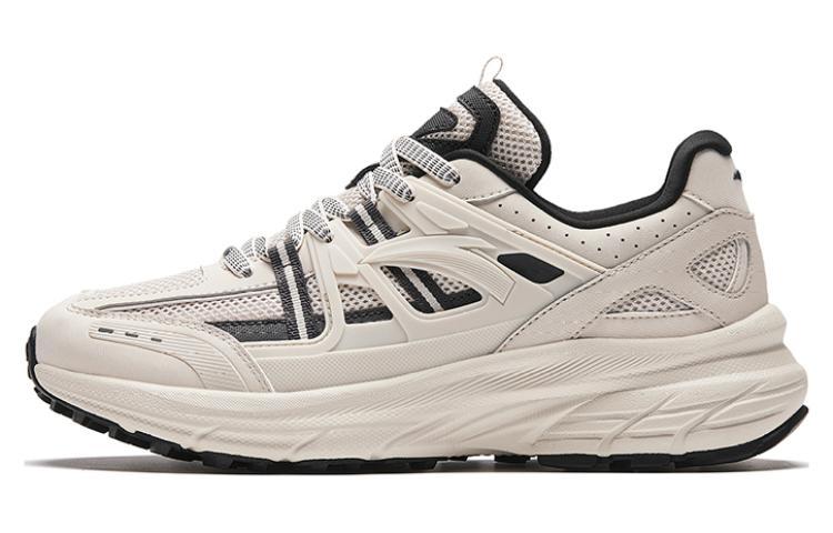 Anta AT955 Anti Slip Wear Resistant Low Top Running Shoes Men's Castle Gray