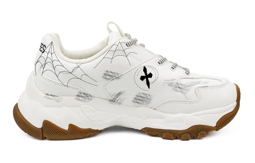 MLB Big Ball Chunky Sneakers Unisex Low Top White/Black