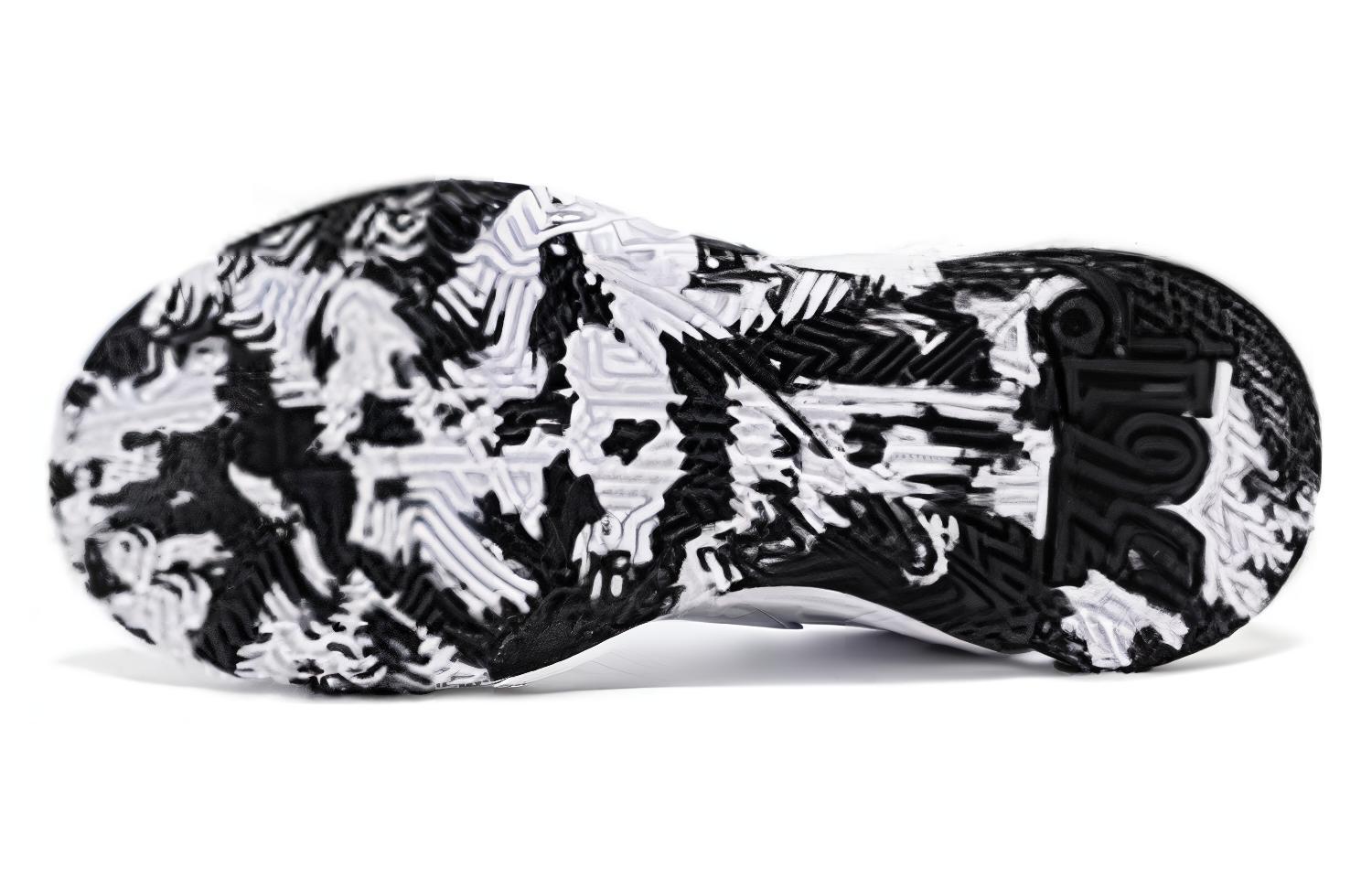 361° Cushioning Wear-Resistant Low-Top Basketball Shoes Men's White Black