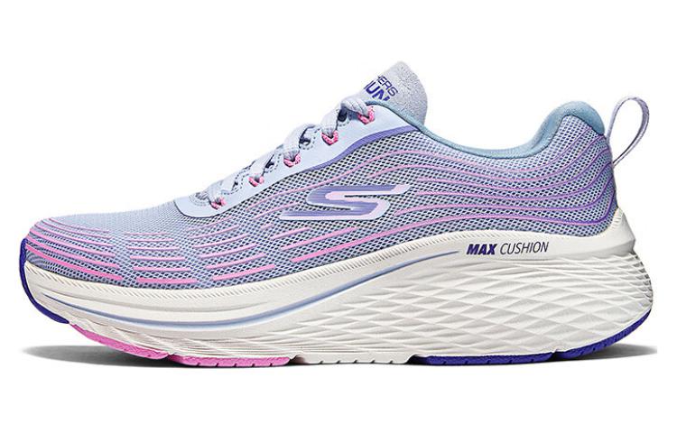 Skechers Low Top Casual Running Shoes Women's Blue Pink