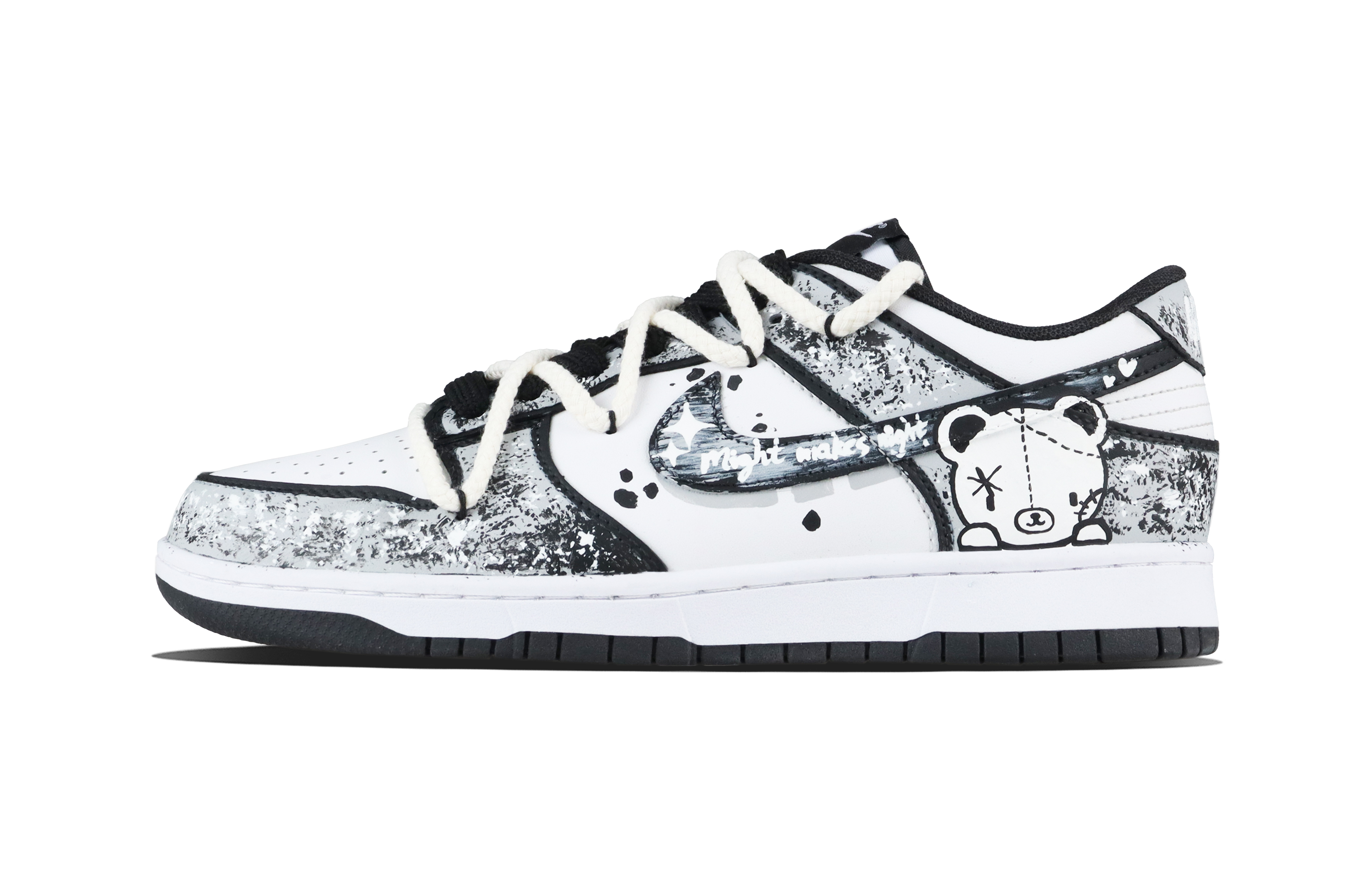 Nike Dunk Power Alliance Leader Abrasion Resistant Low top Skateboard Shoes Unisex