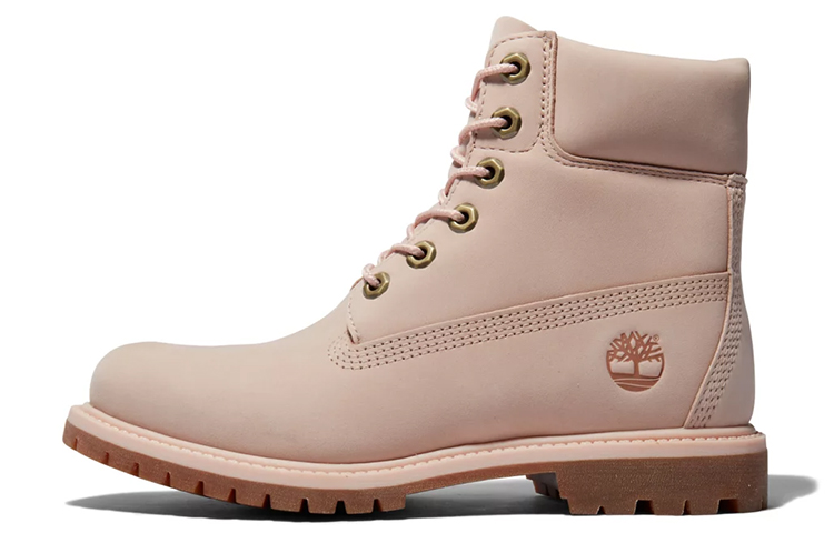 Timberland Premium 6 Inch Waterproof Boots 'Light Pink Nubuck' Women's