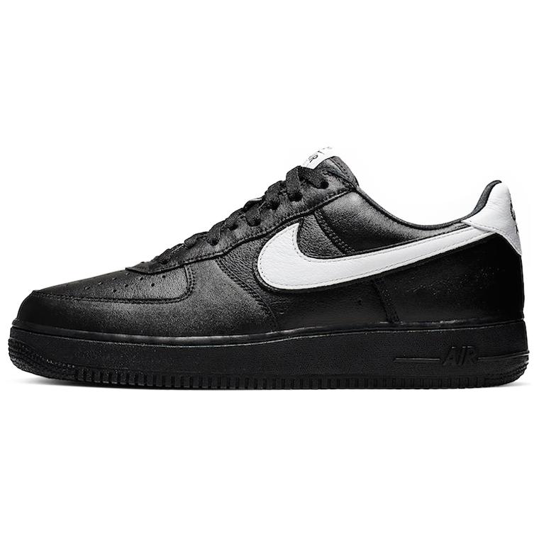 Nike Air Force 1 Anti Slip Wear Resistant Low Top Skateboard Shoes Unisex Black
