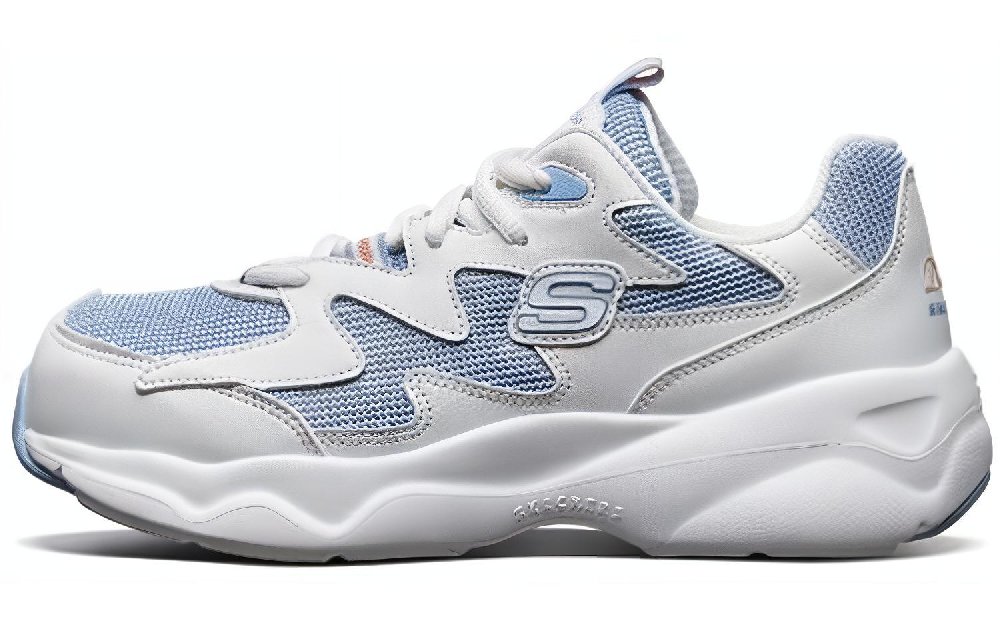 Skechers D'Lites Airy White/Blue Women's