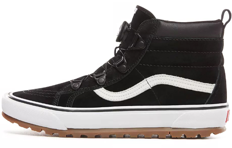 Sk8 Vans-Hi Mte Boa 'Black White'