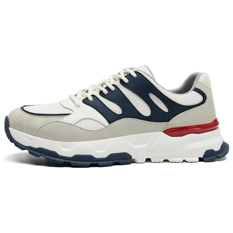 JEEP SPIRIT Cushioning Abrasion Resistant Breathable Lightweight Height Increasing Rebound Low top Casual Shoes Men's