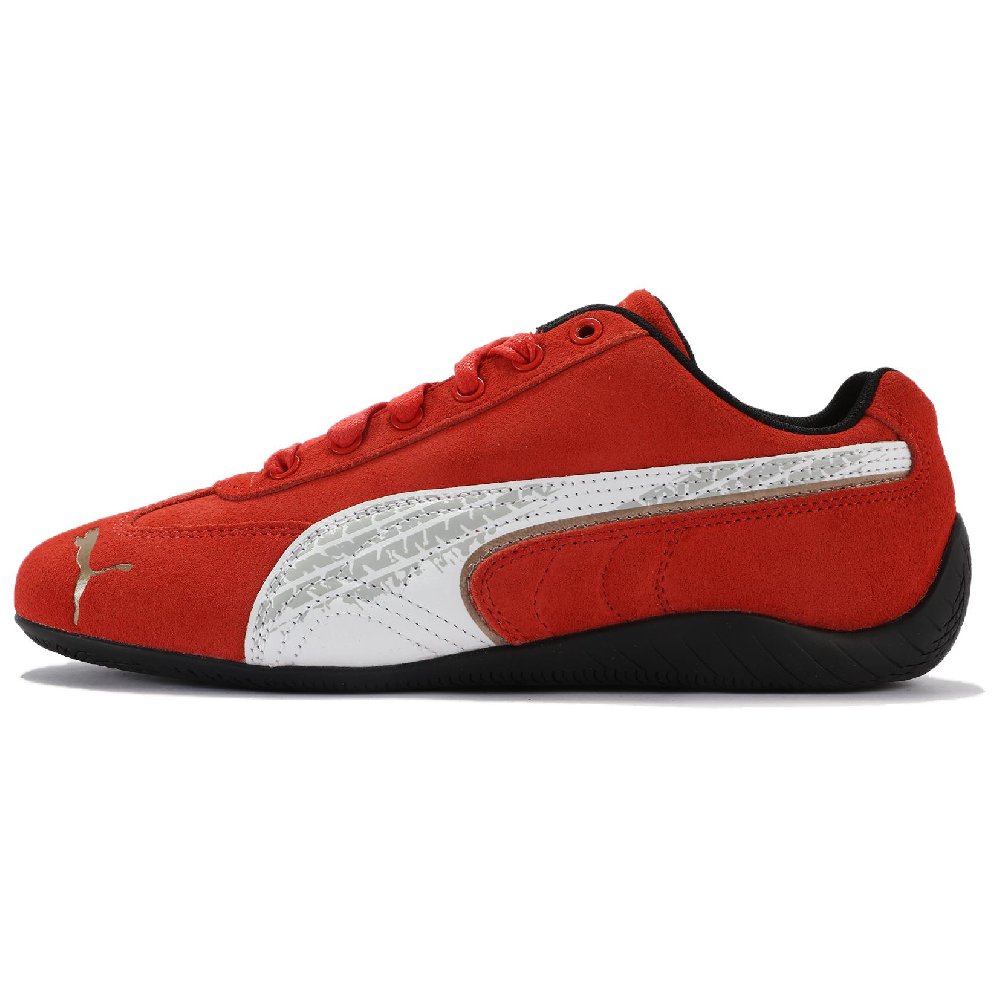 Ferrari x PUMA Speedcat Collection Abrasion Resistant Low top Casual Shoes Unisex Red White
