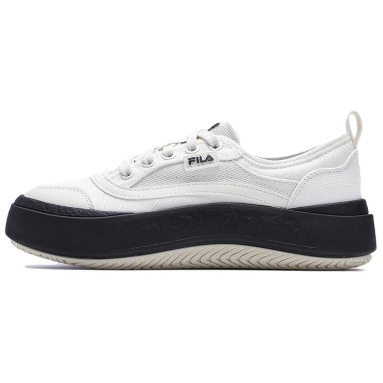 FILA JELLYFISH Shoes Low top Canvas Shoes Women's Tofu White