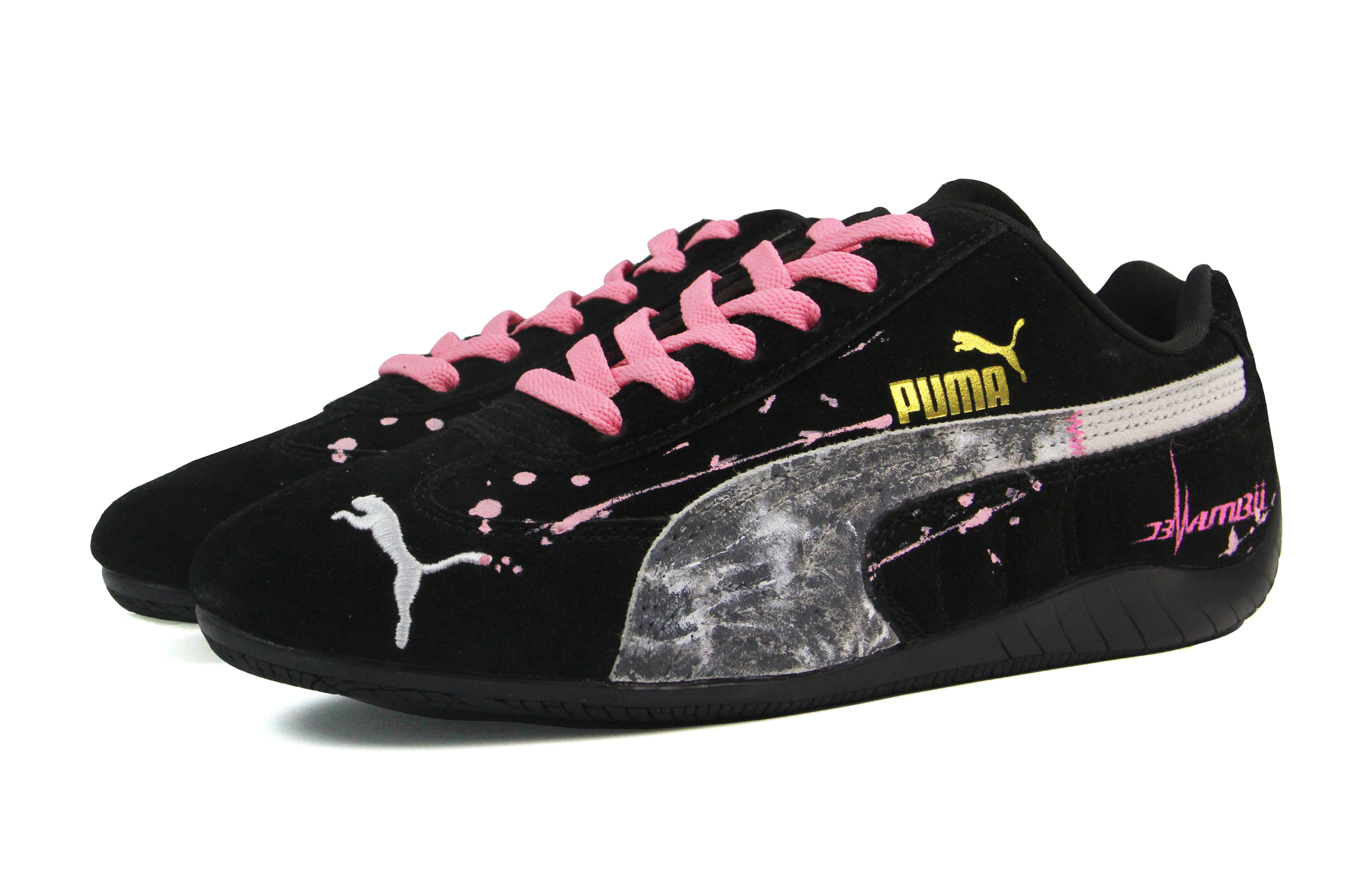 PUMA Speedcat Anti-Slip Wear-Resistant Low-Top Casual Shoes Unisex Black Pink купить в интернет-магазине Yoocart с быстрой доставкой по России.