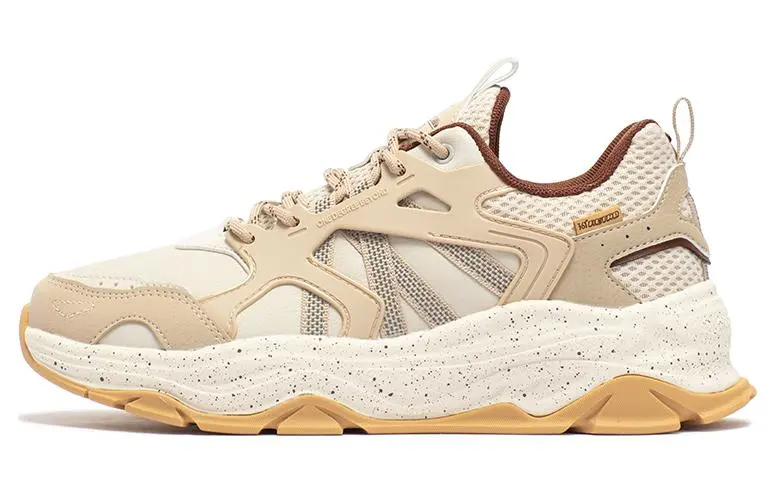 361° Shock Absorbers Slip Resistant Low top Running Shoes Women's Beige