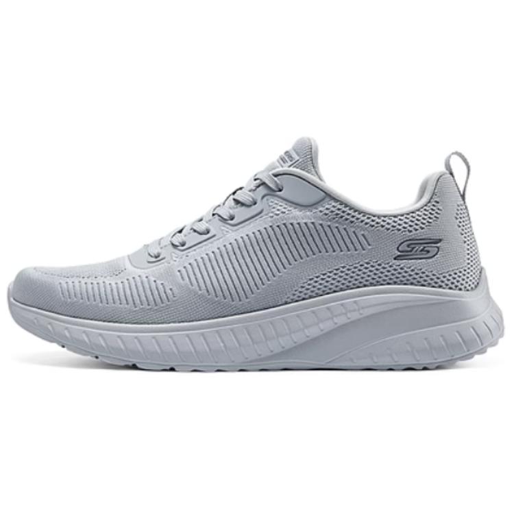 Skechers Low Top Casual Shoes Men's Light Gray