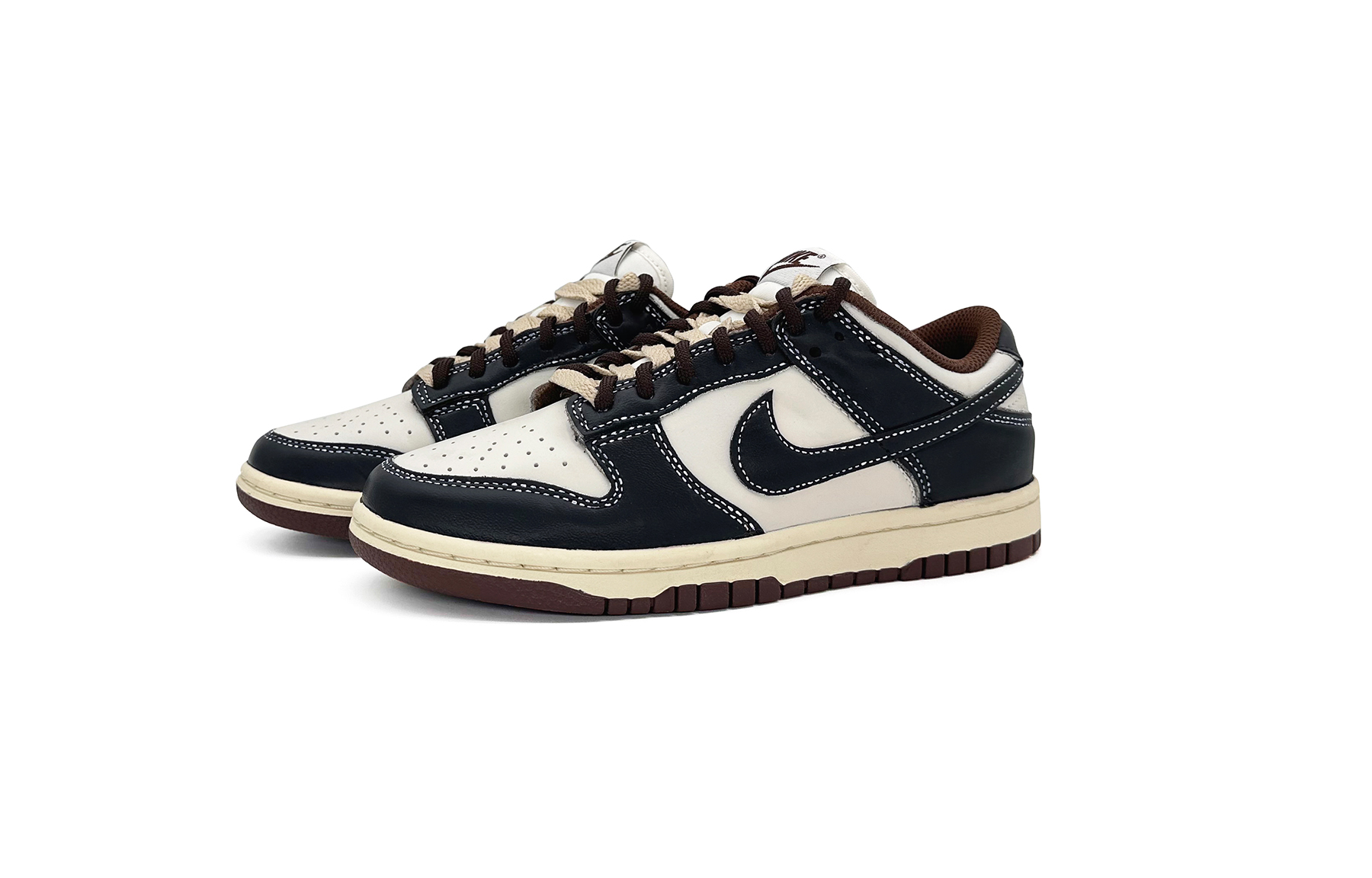 Nike Dunk Anti-Slip Wear-Resistant Low-Top Skateboard Shoes Women's Beige Black купить в интернет-магазине Yoocart с быстрой доставкой по России.