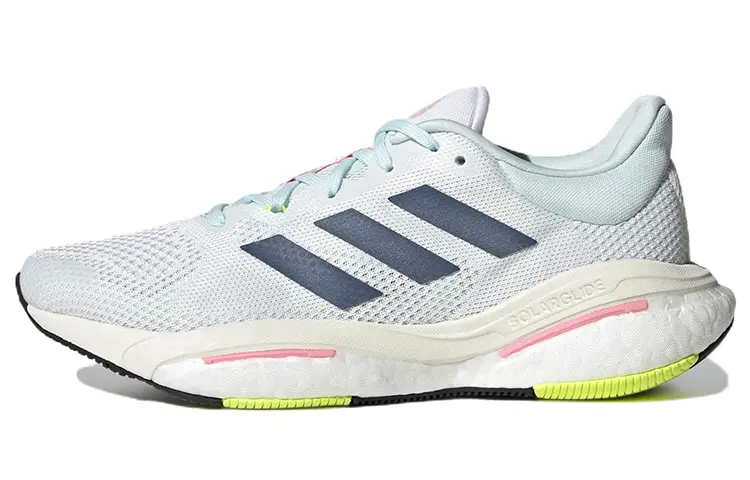 Adidas Solarglide 5 'Cloud White Wonder Steel F22 Beam Pink F22' Women's