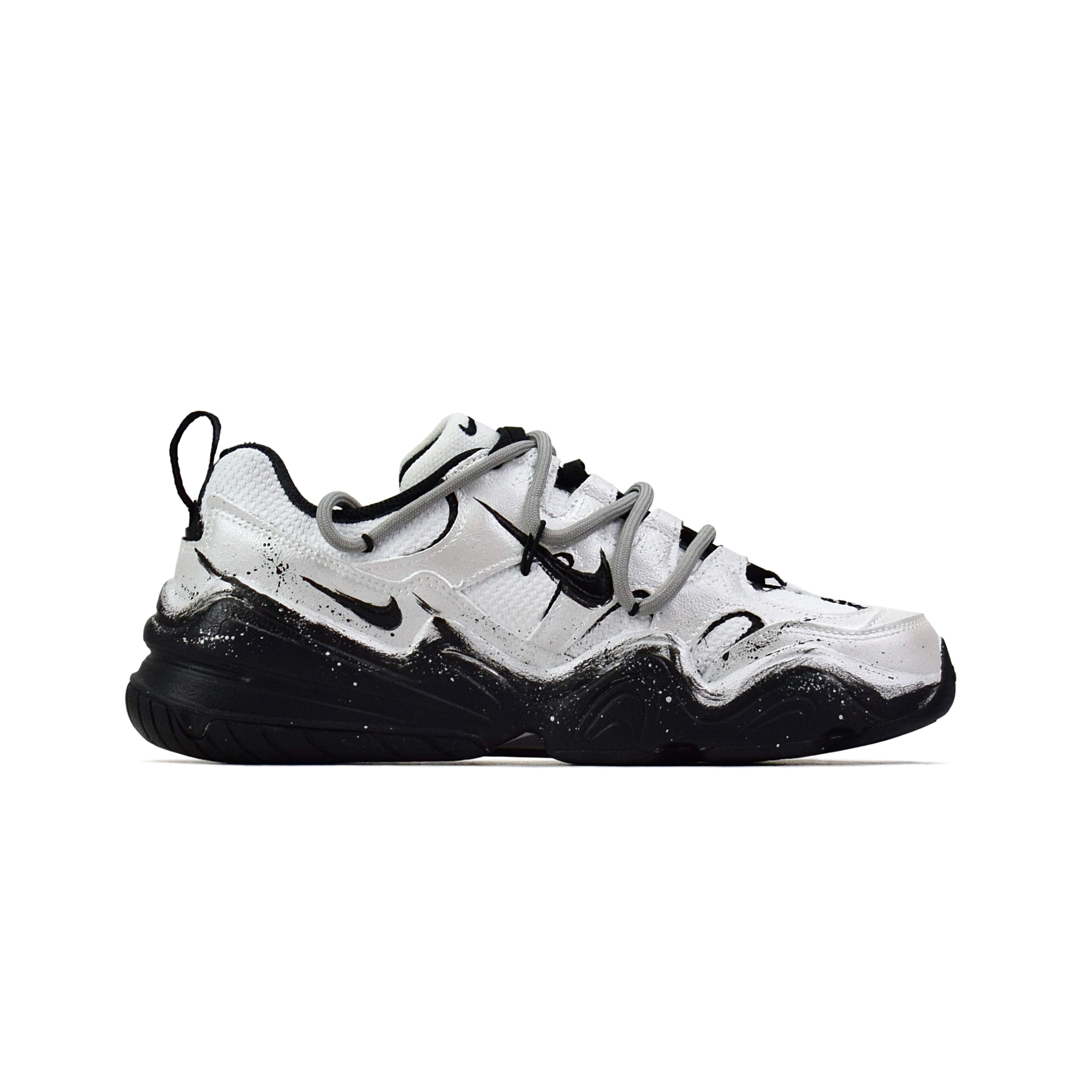 Nike Tech Hera Low top Casual Shoes Unisex Silver Black купить в интернет-магазине Yoocart с быстрой доставкой по России.