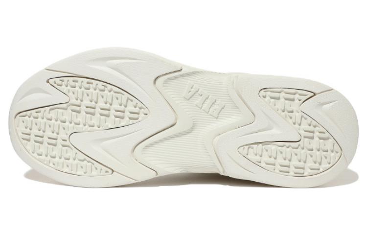 FILA Low Top Casual Shoes Unisex Ecru Korean Style
