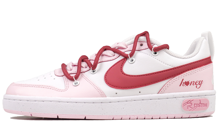 Nike Court Borough Series Skateboard Shoes Women's Low-Top White