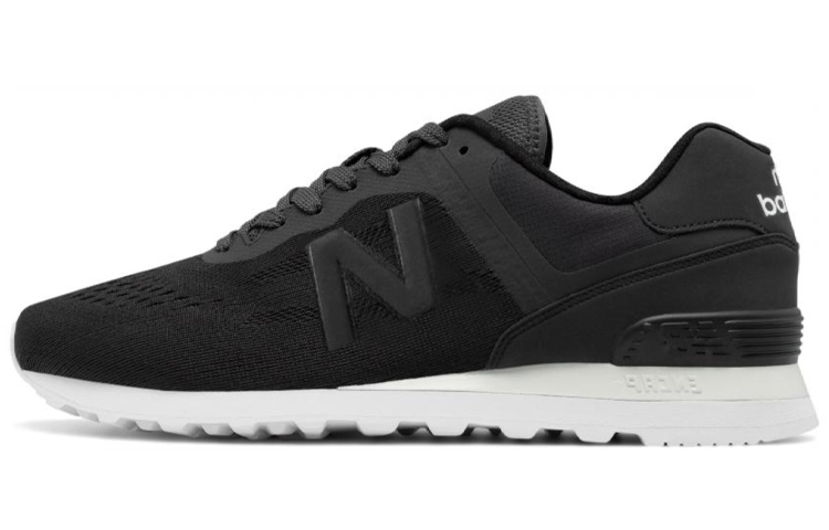 New Balance 574 'Black White Sole'