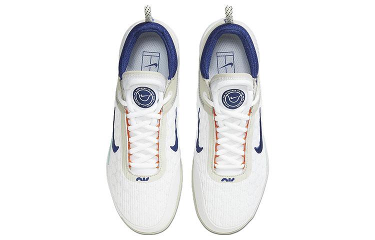 Nike Zoom Court Nxt Hc White Deep Royal Blue купить в интернет-магазине Yoocart с быстрой доставкой по России.