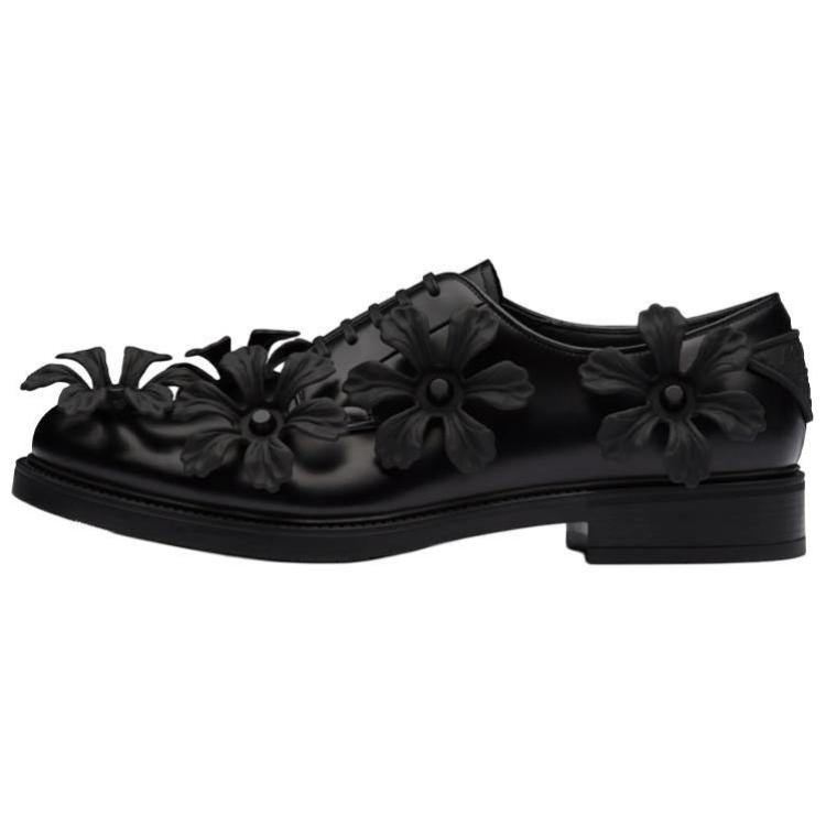 PRADA Dress Shoes Men Low-Top Black