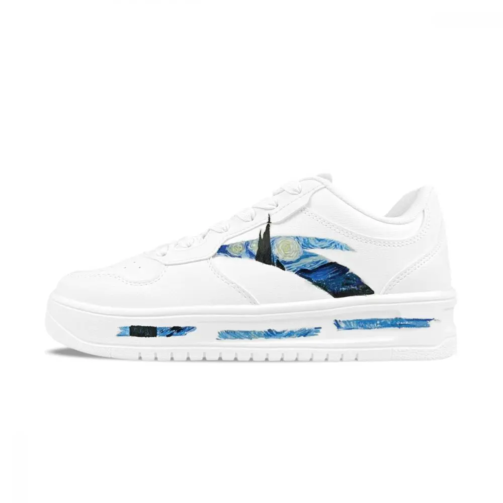 Anta Relaxed Cushioning, Wear Resistant Low top Skateboard Shoes Men's White