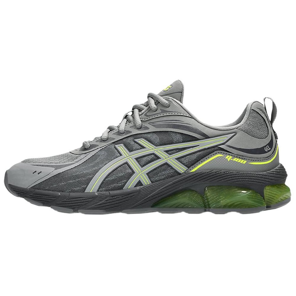 Asics Gel Quantum 180 Viii Reflective Clay Grey Safety Yellow
