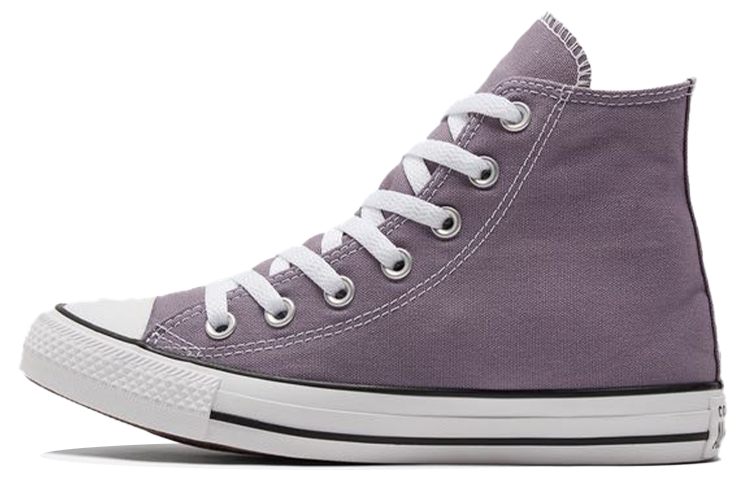 Converse Chuck Taylor All Star Canvas Shoes Grey/Purple