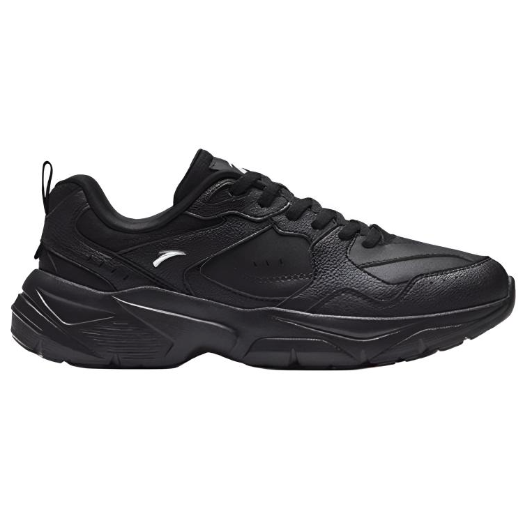 Anta Waterproof Cushioning Low top Casual Shoes Women's Black Warrior